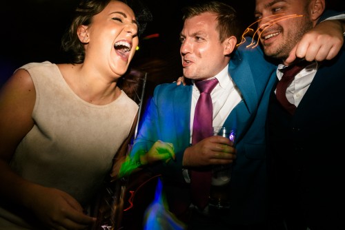 Guests dancing to the Wedding DJ in Gloucester