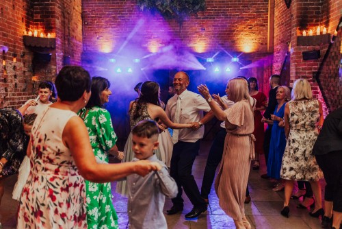 A full dance floor at Shustoke Barn