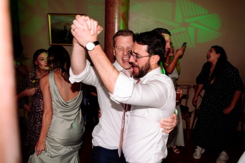 Wedding Disco at the Cotswold venue of Pauntley Court in Redmarley D'Abitot, Gloucestershire