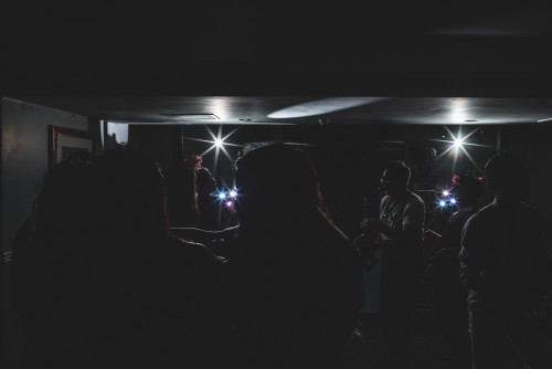 A full dance floor for the Party DJ at Ellenborough Park in Cheltenham, Gloucestershire