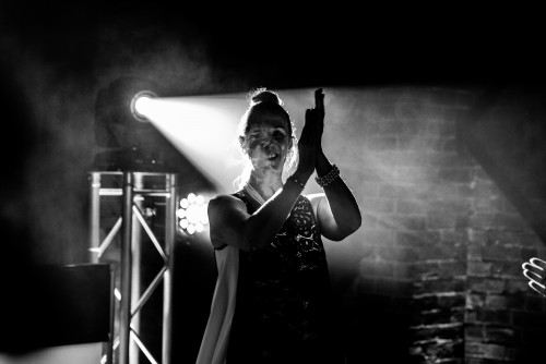 Guest dancing to the Wedding Disco in Cheltenham