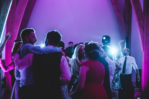 More guests dancing to the Mobile Disco at The Mill Barns in Alveley