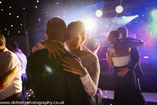 Bride and Groom first dance at Nailcote Hall