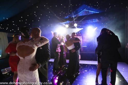 Guests dancing at Nailcote Hall