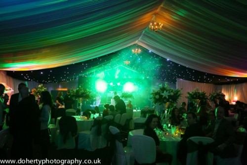 Another shot of the Nailcote Hall Marquee