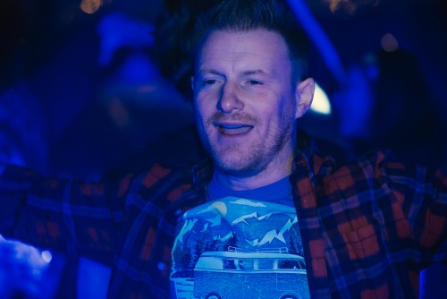 Guest dancing to the Birthday Party DJ in Tanworth-in-Arden, Solihull
