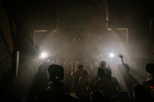 Full Dancefloor at Shustoke Farm Barns