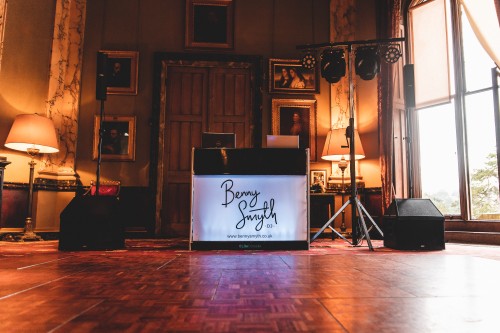 Benny Smyth - Wedding DJ Setup at Eastnor Castle in Ledbury, Herefordshire