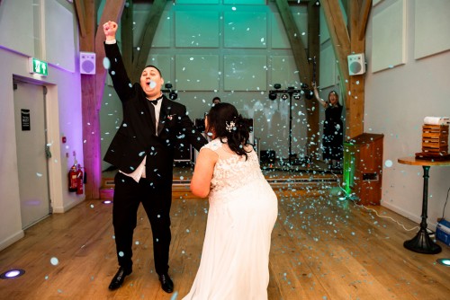 The first dance at The Mill Barns