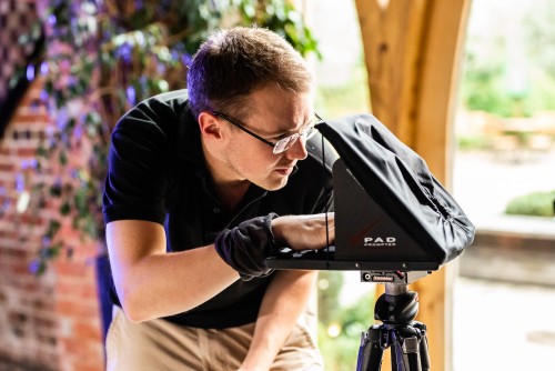 Nic, a Wedding Videographer of Blue Ridge Films, at Shustoke Farm Barns