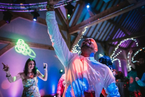 Man dancing at Redhouse Barn