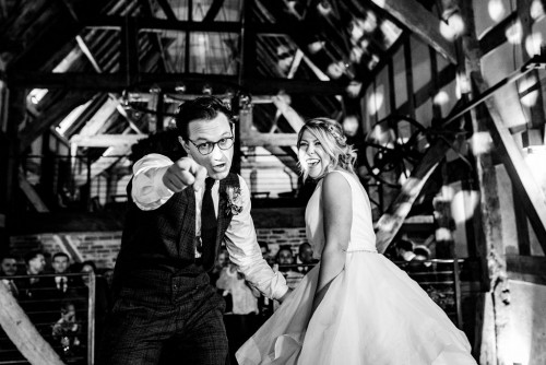 Wedding DJ at Barns and Yard in Hanley Hall, Worcestershire