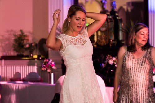 Another guest dancing at Uffculme Centre